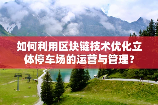 如何利用区块链技术优化立体停车场的运营与管理？