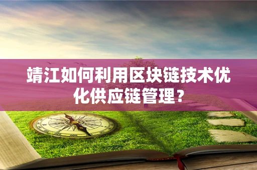 靖江如何利用区块链技术优化供应链管理？