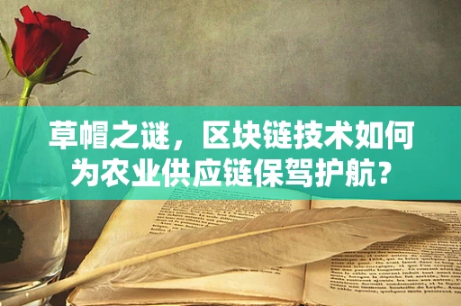 草帽之谜，区块链技术如何为农业供应链保驾护航？