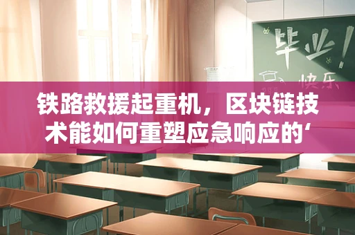 铁路救援起重机，区块链技术能如何重塑应急响应的‘幕后英雄’？