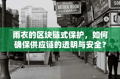雨衣的区块链式保护，如何确保供应链的透明与安全？
