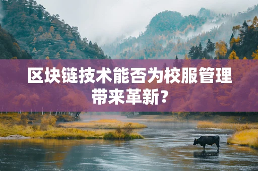 区块链技术能否为校服管理带来革新？