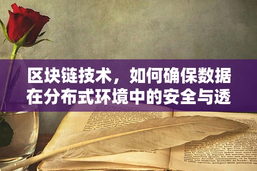 区块链技术，如何确保数据在分布式环境中的安全与透明？