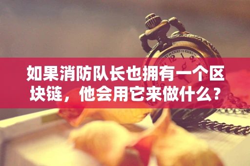 如果消防队长也拥有一个区块链，他会用它来做什么？