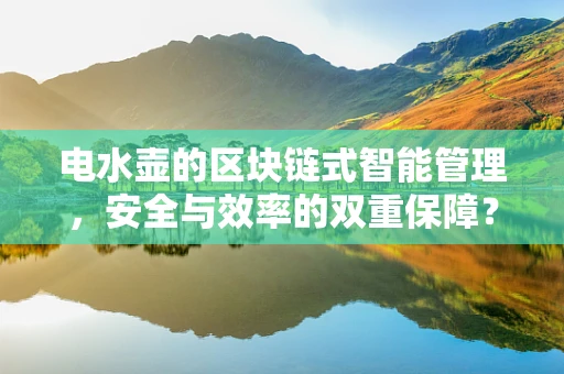 电水壶的区块链式智能管理，安全与效率的双重保障？