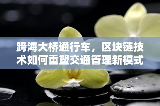 跨海大桥通行车，区块链技术如何重塑交通管理新模式？