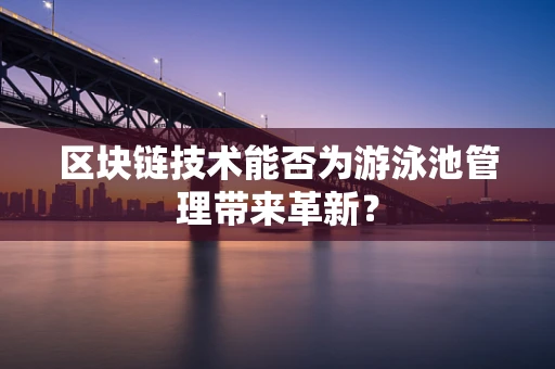区块链技术能否为游泳池管理带来革新？