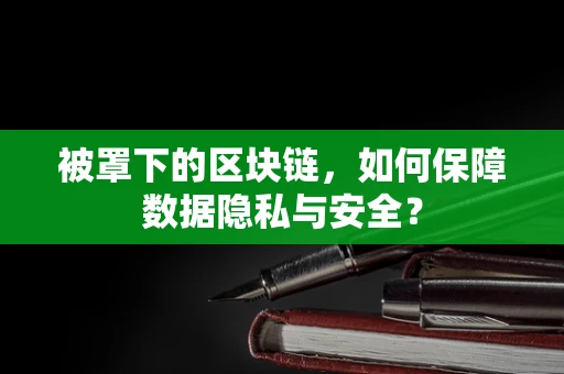 被罩下的区块链，如何保障数据隐私与安全？