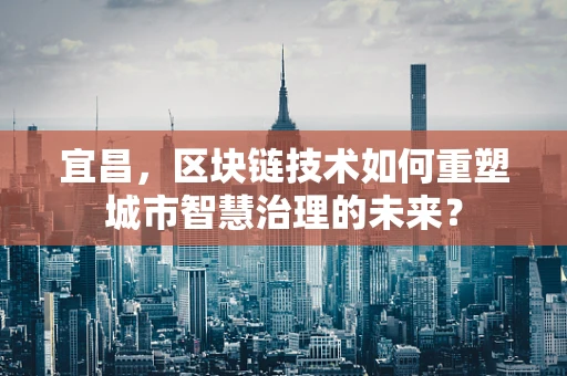 宜昌，区块链技术如何重塑城市智慧治理的未来？