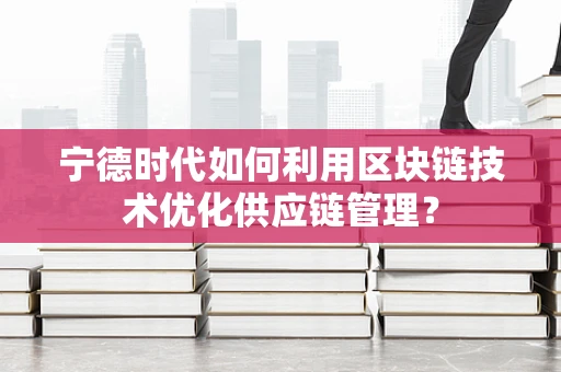 宁德时代如何利用区块链技术优化供应链管理？