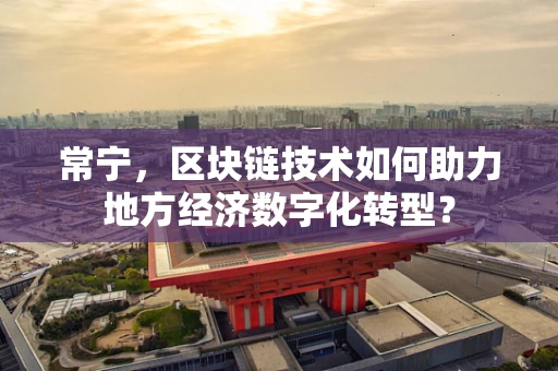 常宁，区块链技术如何助力地方经济数字化转型？