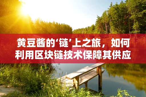 黄豆酱的‘链’上之旅，如何利用区块链技术保障其供应链透明与安全？