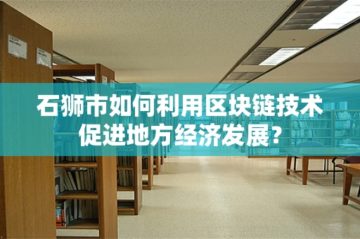 石狮市如何利用区块链技术促进地方经济发展？