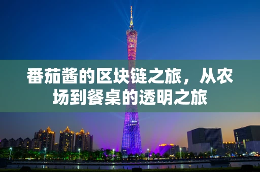 番茄酱的区块链之旅，从农场到餐桌的透明之旅