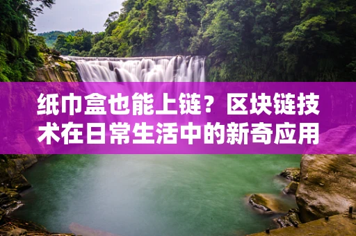 纸巾盒也能上链？区块链技术在日常生活中的新奇应用？