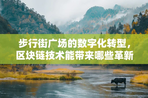步行街广场的数字化转型，区块链技术能带来哪些革新？