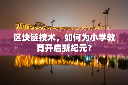 区块链技术，如何为小学教育开启新纪元？