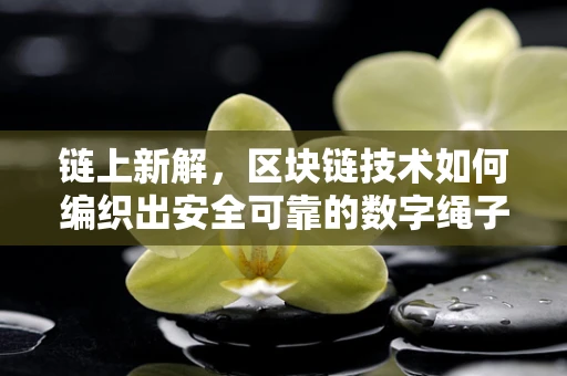 链上新解，区块链技术如何编织出安全可靠的数字绳子？