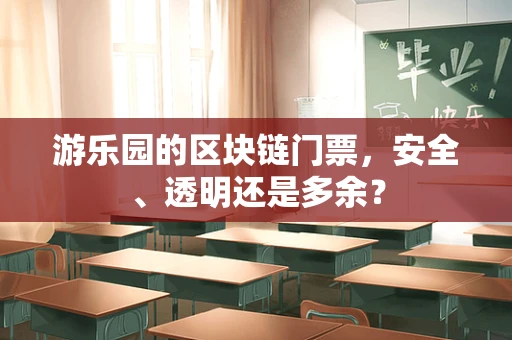 游乐园的区块链门票，安全、透明还是多余？