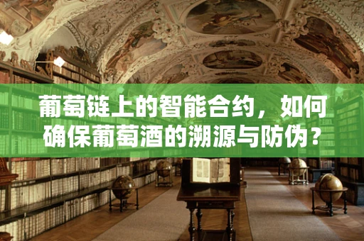 葡萄链上的智能合约，如何确保葡萄酒的溯源与防伪？