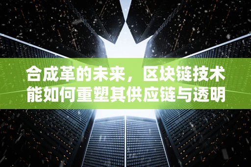 合成革的未来，区块链技术能如何重塑其供应链与透明度？