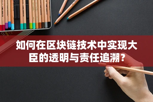 如何在区块链技术中实现大臣的透明与责任追溯？