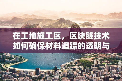 在工地施工区，区块链技术如何确保材料追踪的透明与安全？