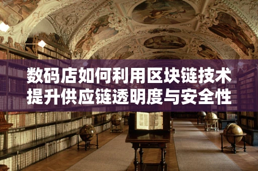数码店如何利用区块链技术提升供应链透明度与安全性？