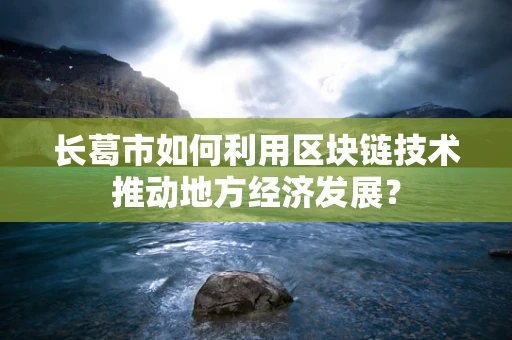 长葛市如何利用区块链技术推动地方经济发展？