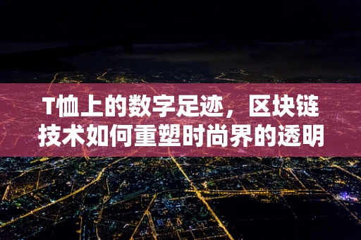 T恤上的数字足迹，区块链技术如何重塑时尚界的透明与安全？