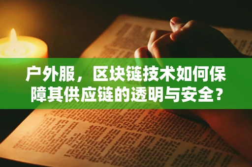 户外服，区块链技术如何保障其供应链的透明与安全？