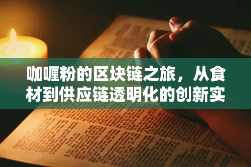 咖喱粉的区块链之旅，从食材到供应链透明化的创新实践？
