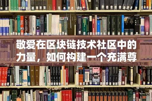敬爱在区块链技术社区中的力量，如何构建一个充满尊重与信任的数字世界？