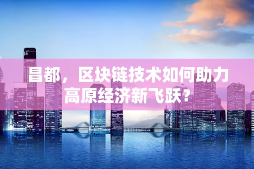 昌都，区块链技术如何助力高原经济新飞跃？