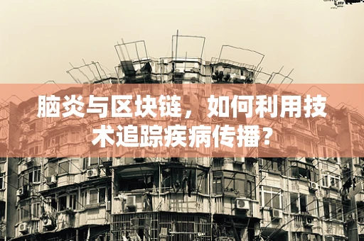 脑炎与区块链，如何利用技术追踪疾病传播？