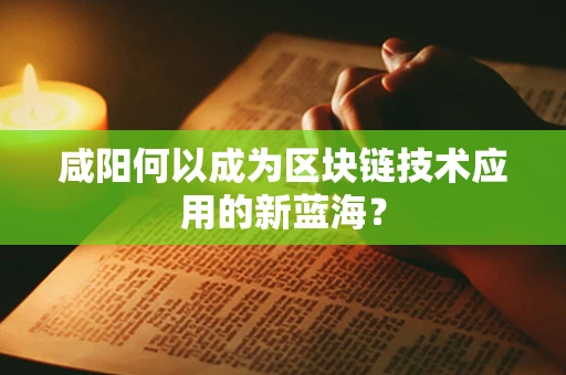 咸阳何以成为区块链技术应用的新蓝海？