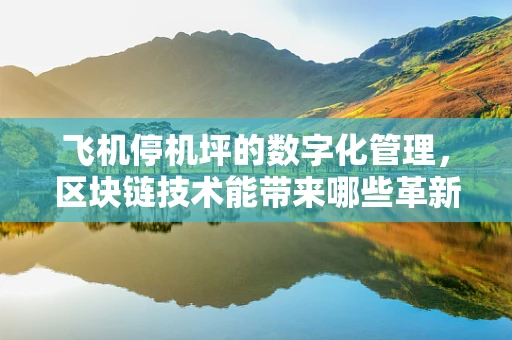 飞机停机坪的数字化管理，区块链技术能带来哪些革新？