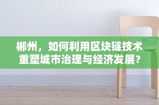 郴州，如何利用区块链技术重塑城市治理与经济发展？