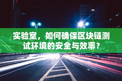 实验室，如何确保区块链测试环境的安全与效率？