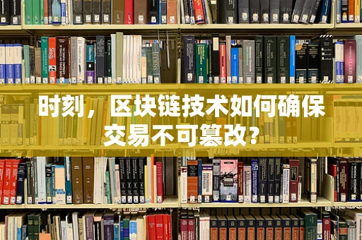 时刻，区块链技术如何确保交易不可篡改？
