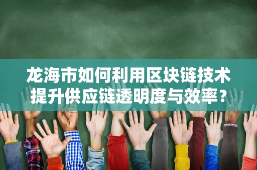 龙海市如何利用区块链技术提升供应链透明度与效率？