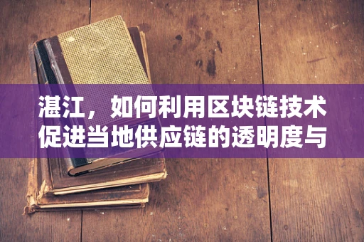 湛江，如何利用区块链技术促进当地供应链的透明度与效率？