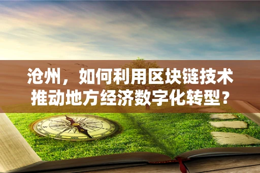 沧州，如何利用区块链技术推动地方经济数字化转型？