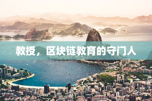教授，区块链教育的守门人