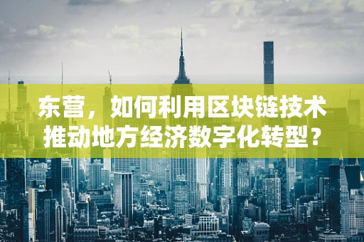 东营，如何利用区块链技术推动地方经济数字化转型？