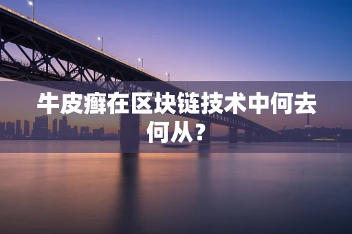 牛皮癣在区块链技术中何去何从？