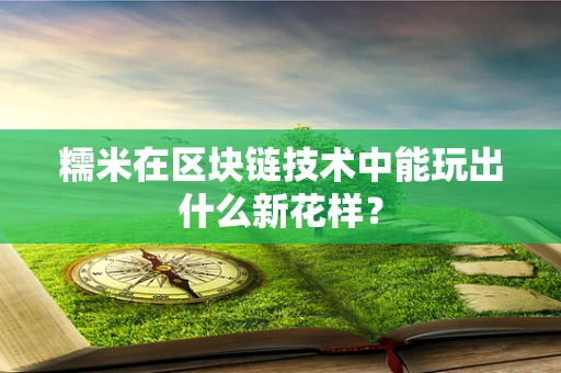 糯米在区块链技术中能玩出什么新花样？