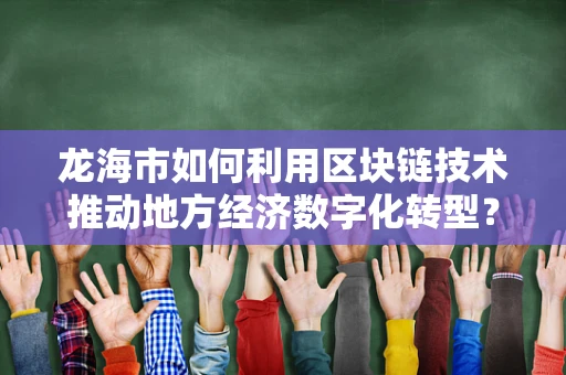 龙海市如何利用区块链技术推动地方经济数字化转型？