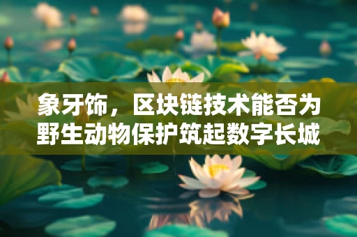 象牙饰，区块链技术能否为野生动物保护筑起数字长城？