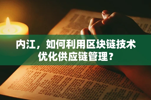 内江，如何利用区块链技术优化供应链管理？
